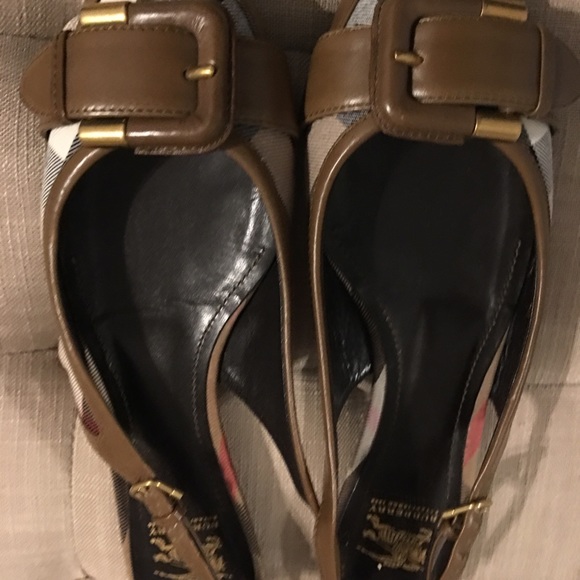 Burberry check flats size 40/9 - Picture 7 of 8